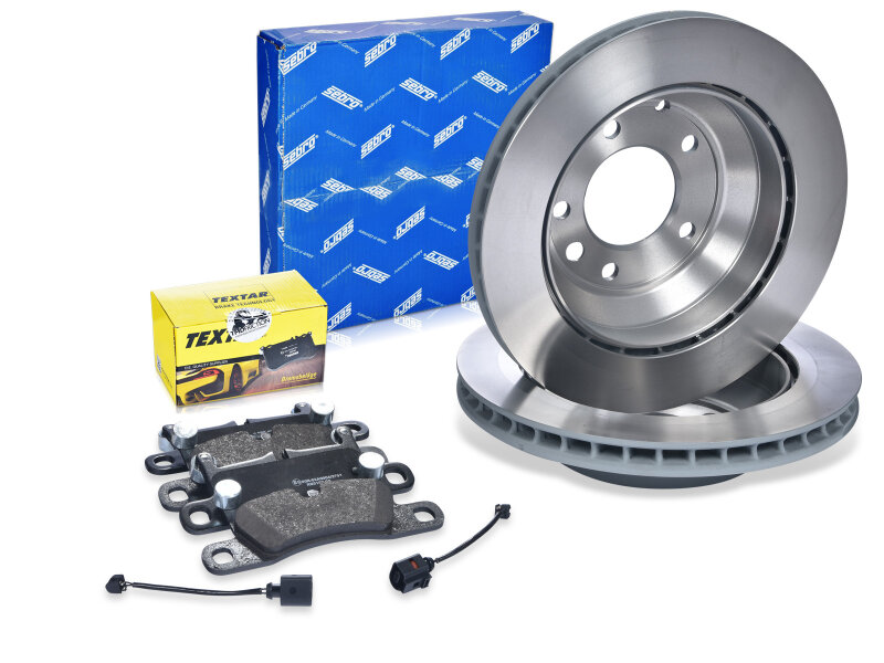 Dischi freno + pastiglie freno +WK per PORSCHE 958 92A...