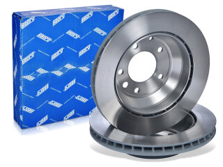 2x brake discs for PORSCHE Cayenne 955 957 958 92A REAR