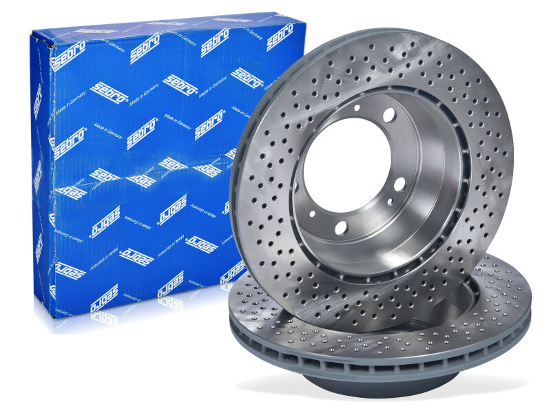 2x disques de frein pour PORSCHE 996 997 3.4 3.6 Carrera...