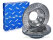 2x brake discs for PORSCHE 996 997 3.4 3.6 Carrera REAR