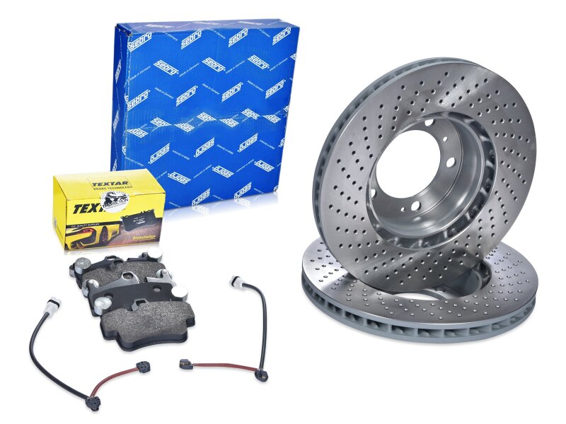 Dischi freno + pastiglie freno +WK per PORSCHE 997 987...