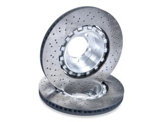 Dischi freno + pastiglie freno +WK per PORSCHE 991 3.8...