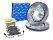 Disques de frein + plaquettes de frein +WK pour PORSCHE 991 3.8 turbo S ARRIÈRE