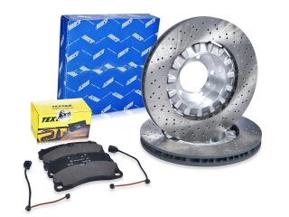 Remschijven + remblokken + WK voor PORSCHE 991 3.8 turbo...