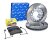 Disques de frein + plaquettes de frein +WK pour PORSCHE 991 3.8 turbo S AVANT
