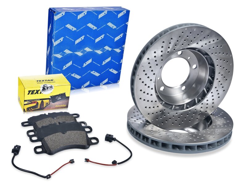 Dischi freno + pastiglie freno +WK per PORSCHE 991 3.0...
