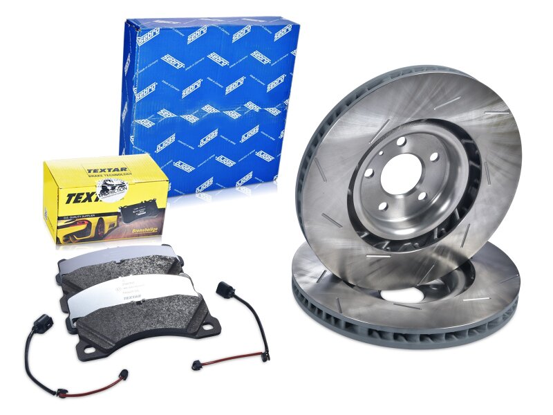 Dischi freno + pastiglie freno +WK per PORSCHE Macan 95B...