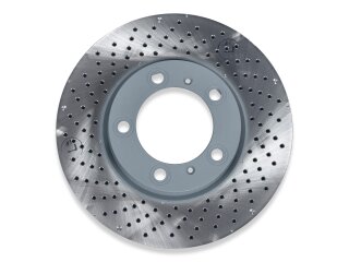 Dischi freno + pastiglie freno + indicatore di usura per PORSCHE 981 Boxster 981C 2.7 ANTERIORE