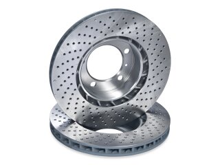 Discos de freio + pastilhas de freio +WK para PORSCHE 981...