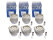 6x pistoni + cilindri per PORSCHE 911 3.2 Carrera 86-89 207/217PS