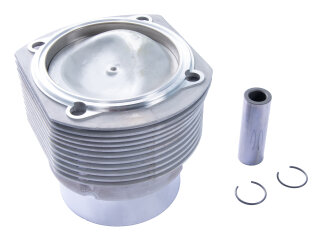 6x pistons + cylinders for PORSCHE 911 2.7 K-Jet 74-77 150PS 91110395102