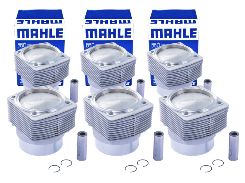 6x pistões + cilindros para PORSCHE 911 3.0 SC 76-80 180/188/200HP 93010396205