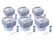 6x pistons + cylinders for PORSCHE 911 3.0 SC 76-80 180/188/200HP 93010396205