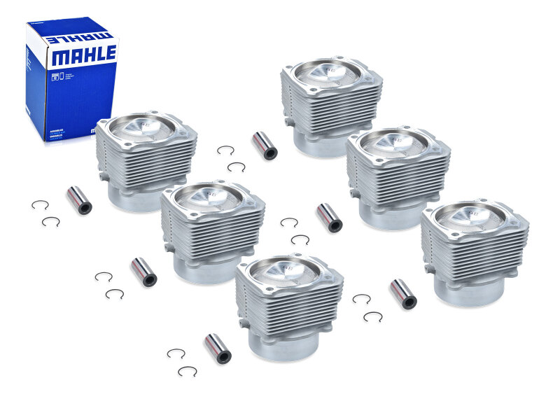 6x pistons + cylindres pour PORSCHE 993 3.6 Carrera...
