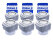 6x pistons + cylindres pour PORSCHE 964 3.6 Carrera 250PS
