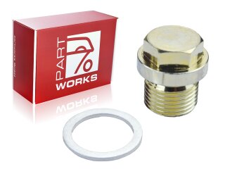 1x Parafuso do Pist&atilde;o de Press&atilde;o de &Oacute;leo para PORSCHE 911 3.0 3.2 964 993 996T 997T + Anel de Veda&ccedil;&atilde;o