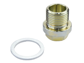 1x Oliedrukzuigerschroef voor PORSCHE 911 3.0 3.2 964 993 996T 997T + Afdichtring