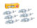 6x spark plug for PORSCHE 911 E S up to -73 930 turbo NGK