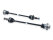 2x Driveshaft for PORSCHE 996 Carrera 4/4S from 00- turbo FRONT