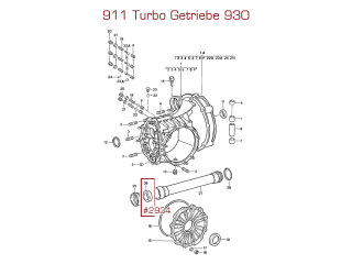 ポルシェ 930 ターボ 4 速 93030233201 用トランスミッション シャフト シール、OE メーカー