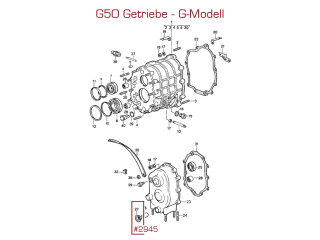Versnellingsbak asafdichting voor PORSCHE 911 G 964 993...