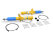 2 amortisseurs pour PORSCHE Boxster 987 Cayman BILSTEIN B6 avec PASM ARRIÈRE