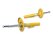 2x Shock Absorbers for PORSCHE 996 Carrera 2 BILSTEIN B6 Standard FRONT