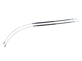 2 c&acirc;bles de frein &agrave; main pour PORSCHE 911 F/G SC 69-89, c&acirc;ble 91142455104 GEMO