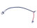 1x Indicateur dusure de plaquettes de frein pour PORSCHE Boxster Cayman 987 AVANT GAUCHE TEXTAR