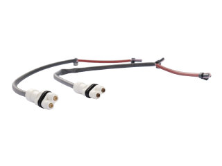 2x contatti di avvertimento per PORSCHE 997 Carrera S GTS TEXTAR ANTERIORE