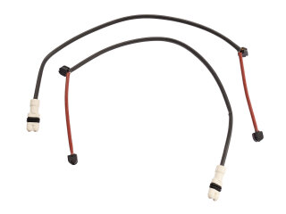 2x contatti di avvertimento per PORSCHE 964 993 Carrera TEXTAR ANTERIORE