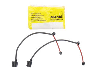 2x contato de aviso para PORSCHE 991 Carrera turbo Boxster 982 981 350mm FRONT TEXTAR