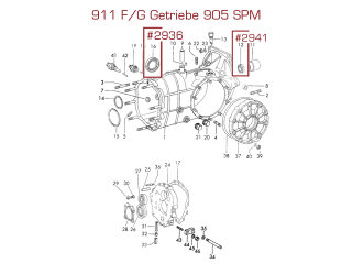 PORSCHE 911 F/G 901 902 SPM 99911305850 ELRING...