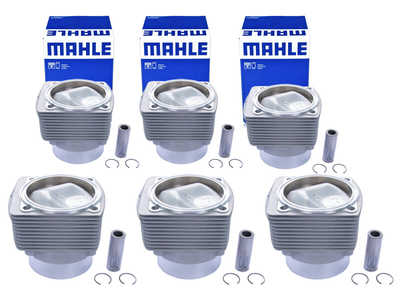 6x pistons + cylindres pour PORSCHE 911 3.0 SC 81-83...