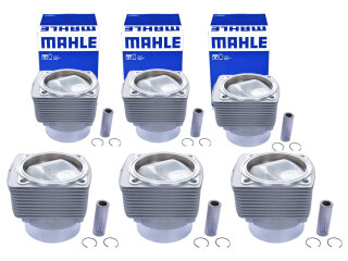 6x pistones + cilindros para PORSCHE 911 3.0 SC 81-83 204PS 3010398305