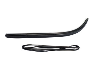 Achterbumper sierlijst voor PORSCHE 911 S 69-73 + korte brede rubber L=R