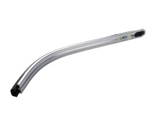 Achterbumper sierlijst voor PORSCHE 911 S 69-73 + korte brede rubber L=R