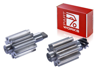 &Ouml;lpumpenrad SET f&uuml;r PORSCHE 356 B 1600 &Ouml;lpumpenwellen