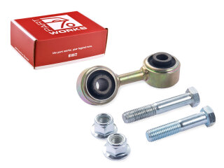 Varilla de acoplamiento para PORSCHE 911 G 3.2 Carrera del 86- 930 + tornillos TRASERO IZQUIERDO