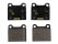 Brake pads for PORSCHE 911 2.0 2.2 914 FRONT/REAR TEXTAR