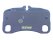 Brake pads for PORSCHE 997 turbo REAR TEXTAR