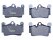Brake pads for PORSCHE Cayenne 955 957 REAR TEXTAR