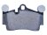Brake pads for PORSCHE Cayenne 955 957 REAR TEXTAR