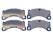 Pastiglie freno per PORSCHE Cayenne 958 3.0 3.6 4.2 4.8 GTS ANTERIORI TEXTAR