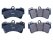 Plaquettes de frein pour PORSCHE Cayenne 955 957 3.2 4.5 turbo 4.8 S GTS AVANT TEXTAR