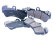 Pastiglie freno per PORSCHE Cayenne 955 957 3.0 3.2 3.6 ANTERIORI TEXTAR