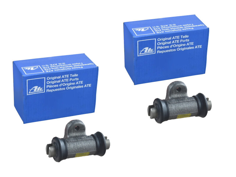 2x cilindretto freno ruota per PORSCHE 924 2.0 POSTERIORE 477611055E ATE