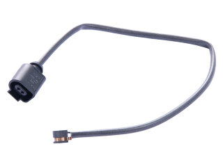 1x Indicador de Desgaste das Pastilhas de Freio para PORSCHE Cayenne 9YA PO536 com Rodas Dianteiras SEBRO 18"/19"
