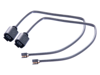 2x contacto de advertencia para PORSCHE Cayenne 9YA PO536 con 18 19 SEBRO DELANTERO