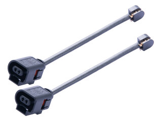 2x warning contact for PORSCHE Cayenne 9YA PO536 with 18 19 SEBRO REAR